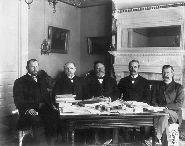 2ND PHILIPPINE COMMISSION. Members of the Second Philippine Commission led by William