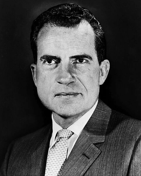37th President of the United States. Photographed in 1960, while Vice President