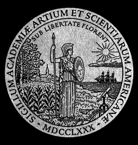 ACADEMY OF ARTS & SCIENCES. Seal of the American Academy of Arts and Sciences