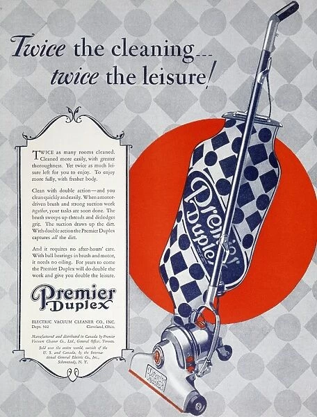 ADVERTISEMENT, 1920. American magazine advertisement, 1920