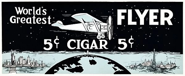 AD: CIGARS, c1935. Advertisement for cigars. Lithograph, c1935