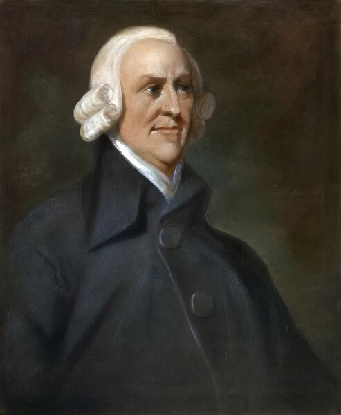 ADAM SMITH (1723-1790). Scottish economist. After a painting by Charles Smith