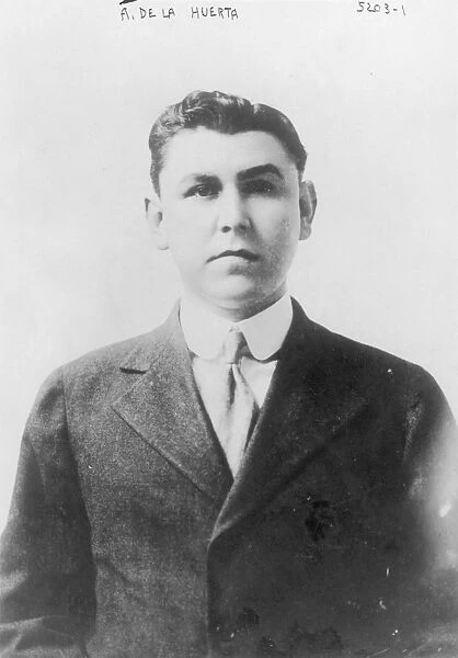 ADOLFO DE LA HUERTA (1883?-1955). Mexican politician