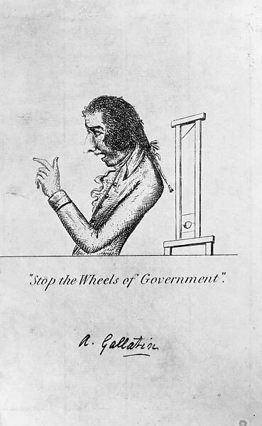 ALBERT GALLATIN (1761-1849). American (Swiss-born) financier and statesman