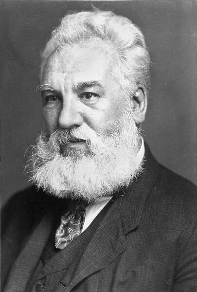 ALEXANDER GRAHAM BELL (1847-1922). American (Scottish-born) teacher and inventor