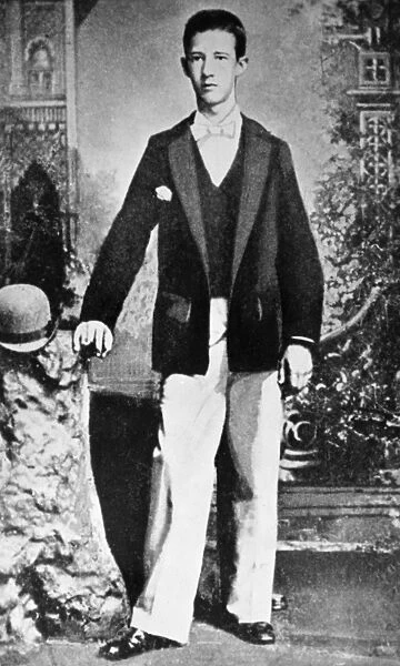 ALFRED E. SMITH (1873-1944). American political leader. Photograph, 1894 or 1895