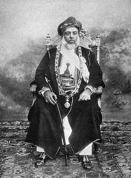 ALI BIN HAMUD AL-BUSAID (1884-1918). 7th Sultan of Zanzibar, 1902-1911
