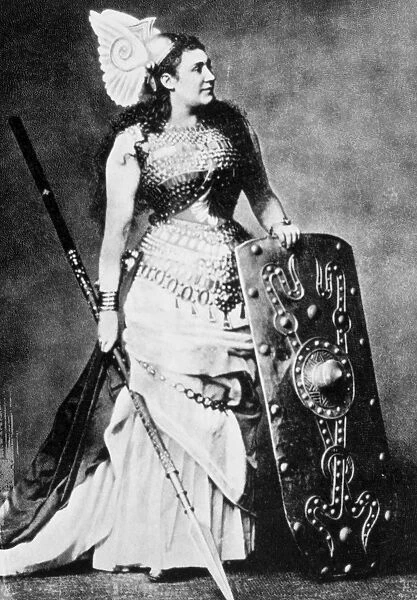 AMALIE MATERNA (1844-1918). Austrian soprano
