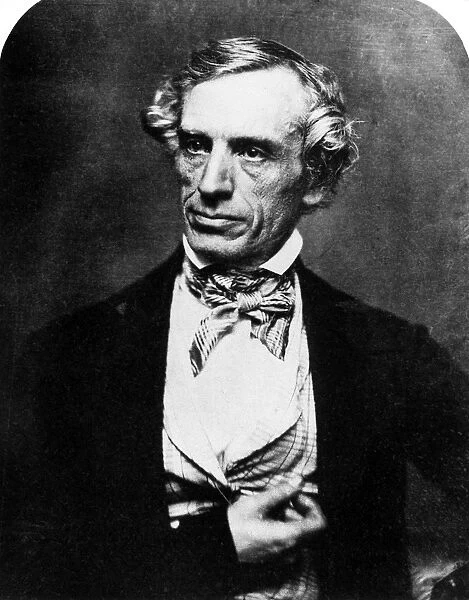 American artist and inventor. Daguerreotype, c1845-50