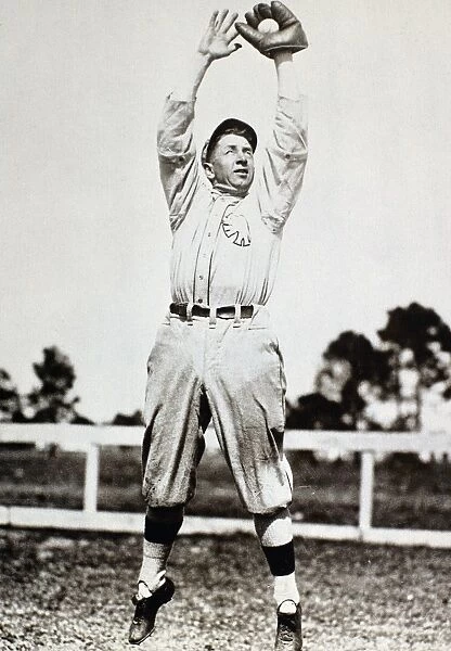 American baseball player. Early 20th century photograph