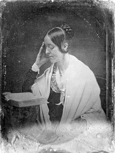 American critic and reformer. Daguerreotype, 1846