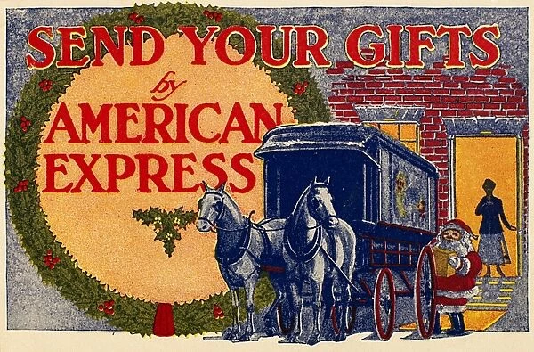 AMERICAN EXPRESS SHIPPING. Advertisement for American Express Company shipping, September 1917