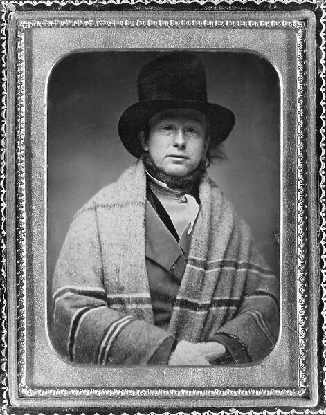 American journalist and political leader. Daguerreotype, c1850