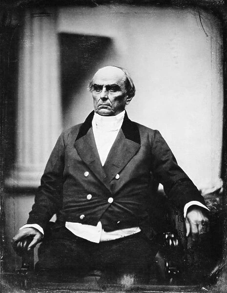 American lawyer and statesman. Daguerreotype, 1850, by Southworth and Hawes