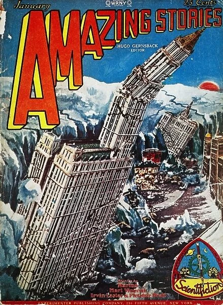 American magazine cover, 1929