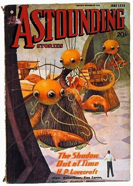 AMERICAN MAGAZINE COVER. Astounding Stories 1936