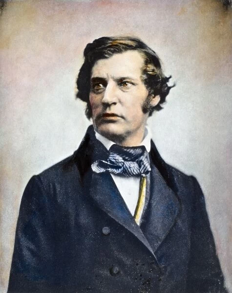 American politician. Daguerreotype, c1850