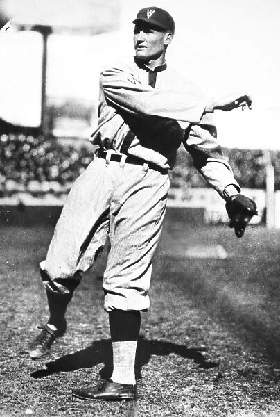 American professional baseball player. Pitching in 1925