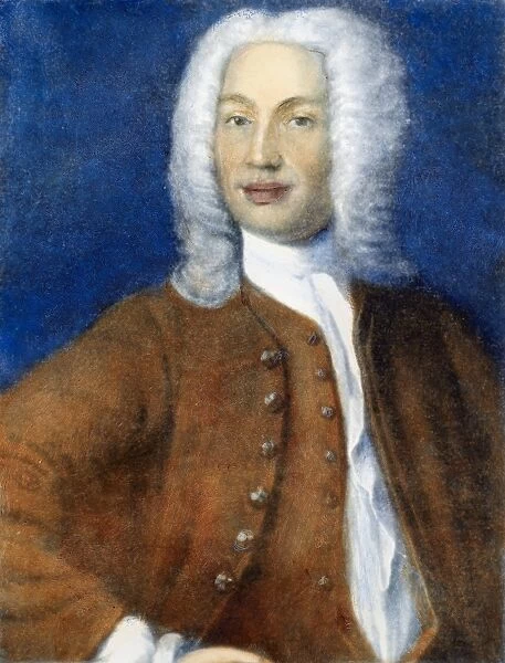 ANDERS CELSIUS (1701-1744). Swedish astronomer. After a painting by an unknown artist