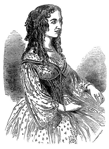 ANNA CORA MOWATT (1817-1870). N
