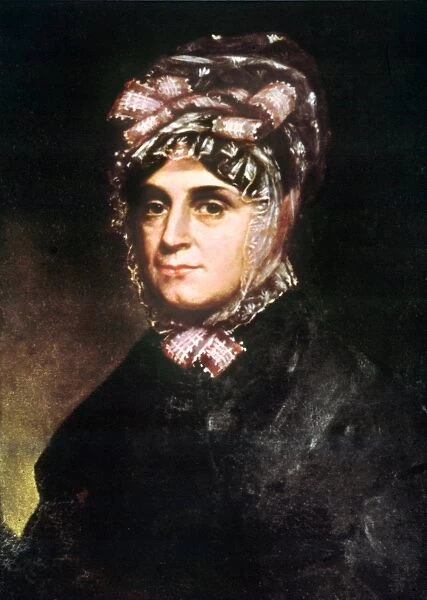 ANNA HARRISON (1775-1864). Wife of President William Henry Harrison. Oil, 1843