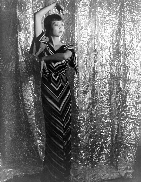 ANNA MAY WONG (1907-1961). Chinese American actress. Photographed by Carl Van Vechten, 1935