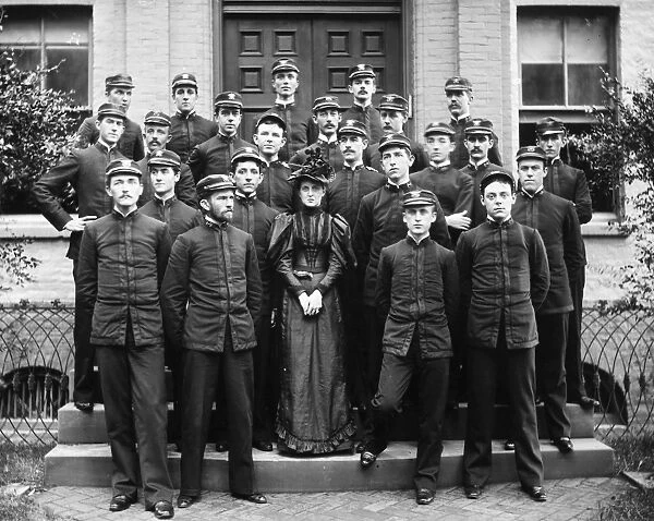 ANNAPOLIS: CADETS, 1894. The graduating class of 1894 at the United States Naval Academy
