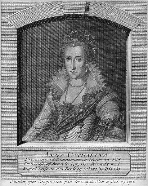 ANNE CATHERINE (1575-1612). Anne Catherine of Brandenburg, Queen consort of Denmark and Norway