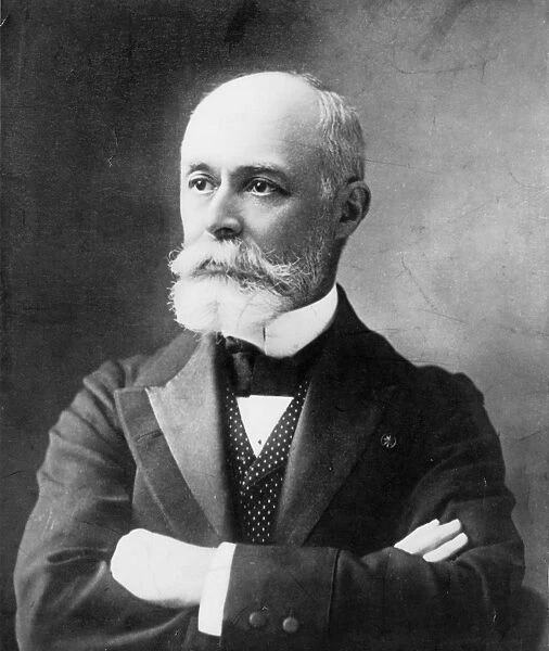 ANTOINE HENRI BECQUEREL (1852-1908). French physicist. Photograph, 1906