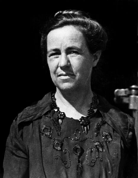 ANTONIA MAURY (1866-1952). American astronomer. Photographed c1910