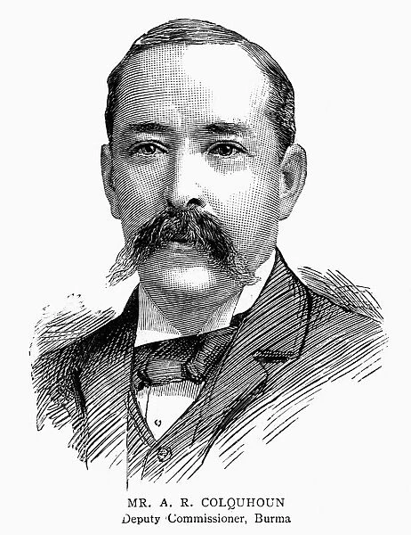 ARCHIBALD ROSS COLQUHOUN (1848-1914). Scottish explorer and colonial administrator