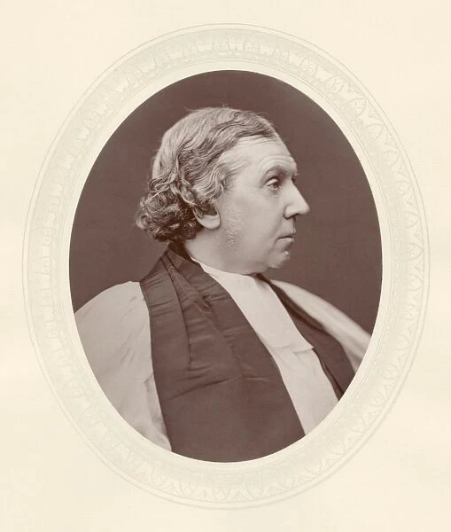 ARCHIBALD TAIT (1811-1882). British Archbishop of Canterbury. Photograph, 1876