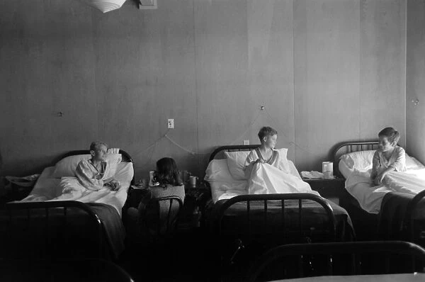 ARIZONA: HOSPITAL, 1942. The boys ward at the Cairns General Hospital at the farm-workers