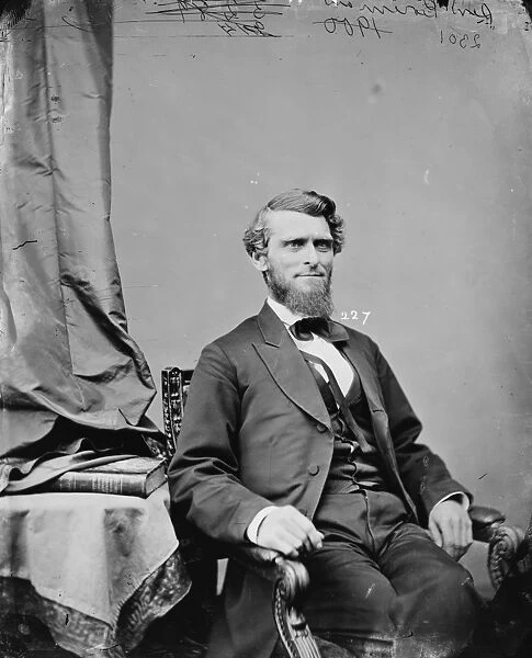 ARTHUR BOREMAN (1823-1896). American politician. First Governor of West Virginia