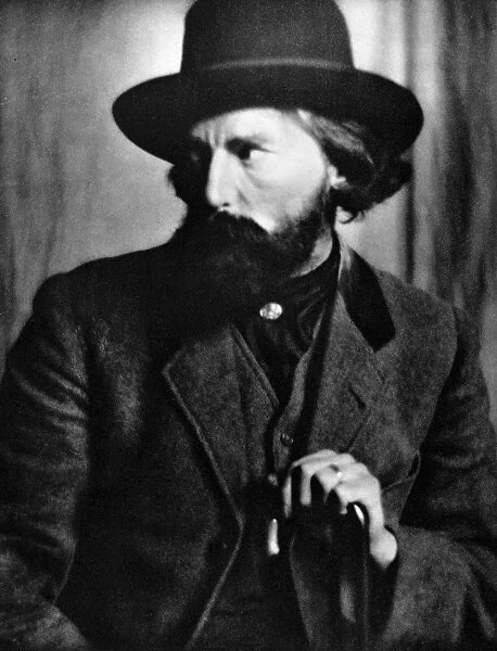 AUGUSTUS JOHN (1878-1961). Welsh painter. Photographed by Alvin Langdon Coburn in 1914