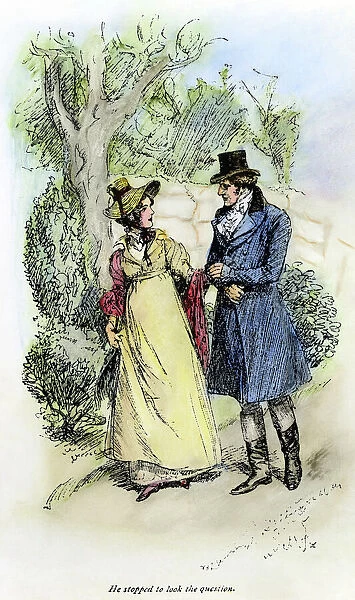 AUSTEN: EMMA, 1896. He stopped to look the question