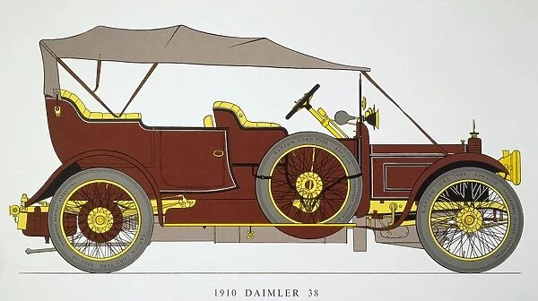 AUTO: DAIMLER 38 HP, 1910