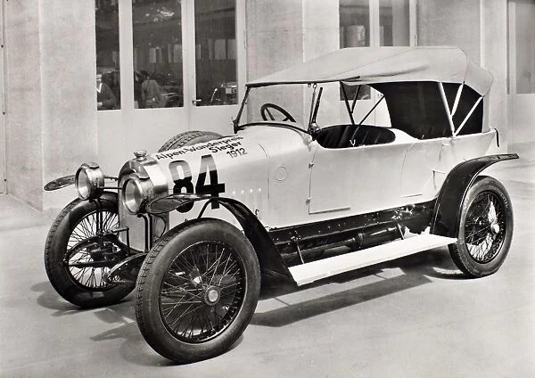 AUTOMOBILE, 1912. German racecar, 1912