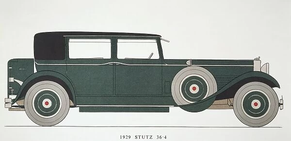 AUTOMOBILE: STUTZ, 1929. Stutz Weymann-type sports saloon, 36 HP