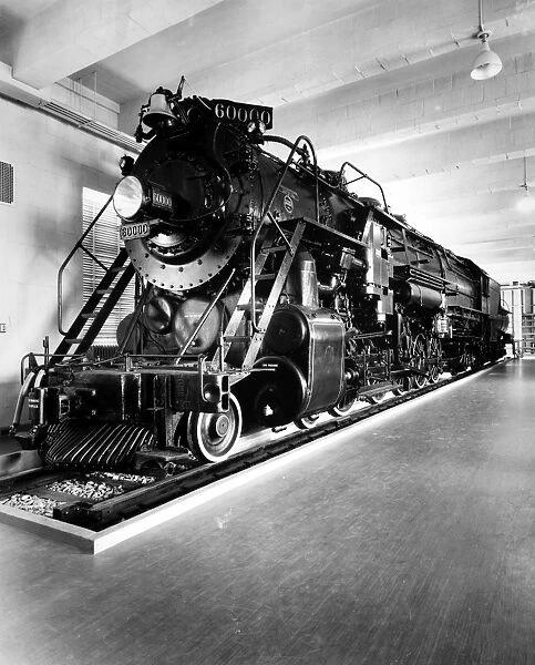 BALDWIN LOCOMOTIVE. The Baldwin number 60, 000 locomotive, built at the Philadelphia plant