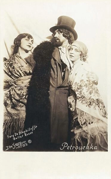 BALLET: PETROUCHKA. American publicity photograph, c1916, by Jean de Strelecki
