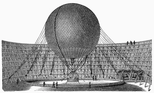 Balloon created by Henri Giffard, late 19th century