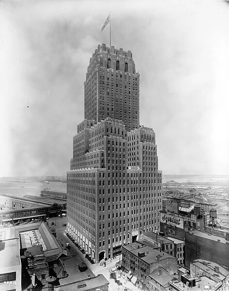 BARCLAY-VESEY BUILDING. The Barclay-Vesey Building in Lower Manhattan. Photograph