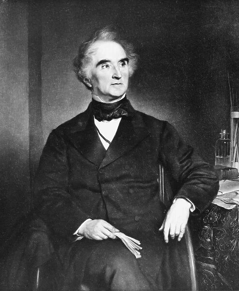 BARON JUSTUS VON LIEBIG (1803-1873). German chemist