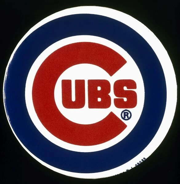 BASEBALL BUTTON. Chicago Cubs button, late-20th century
