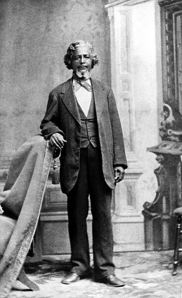 BENJAMIN PAP SINGLETON (1809-1892). American civil rights leader and Exoduster