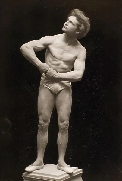 BERNARR MACFADDEN (1868-1955). American physical culturist. Photographed c1895