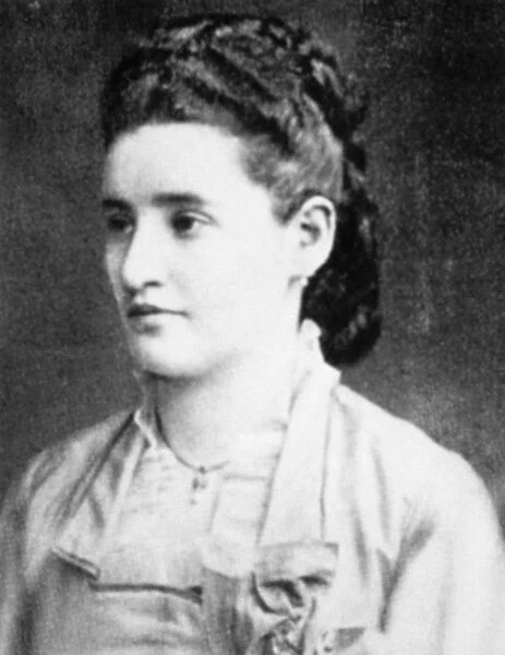 BERTHA PAPPENHEIM (1859-1936). Sigmund Freuds patient, Anna O. Photographed c1890