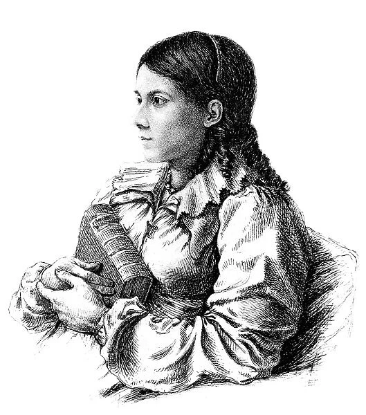 BETTINA von ARNIM (1785-1859). German poet, and friend of Ludwig van Beethoven and Johann Goethe
