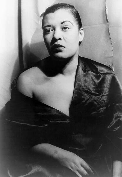 BILLIE HOLIDAY (1915-1959). American jazz singer. Photographed by Carl Van Vechten, 1949